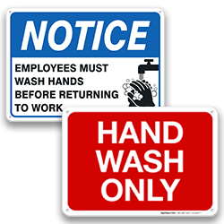 Bathroom Door Signs