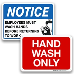 Bathroom Door Signs