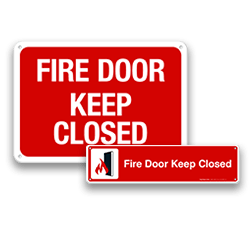 Fire Door Signs