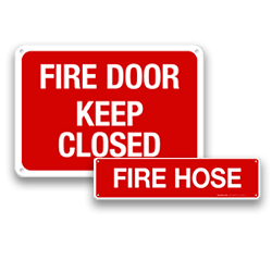 Fire Equipment Signs