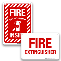 Fire Extinguisher Signs