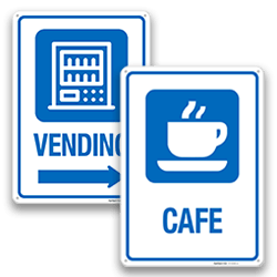 Food & Beverages Room Signs