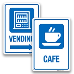 Food & Beverages Room Signs