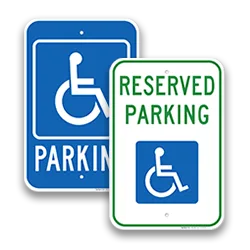 Handicap Ada Parking Signs