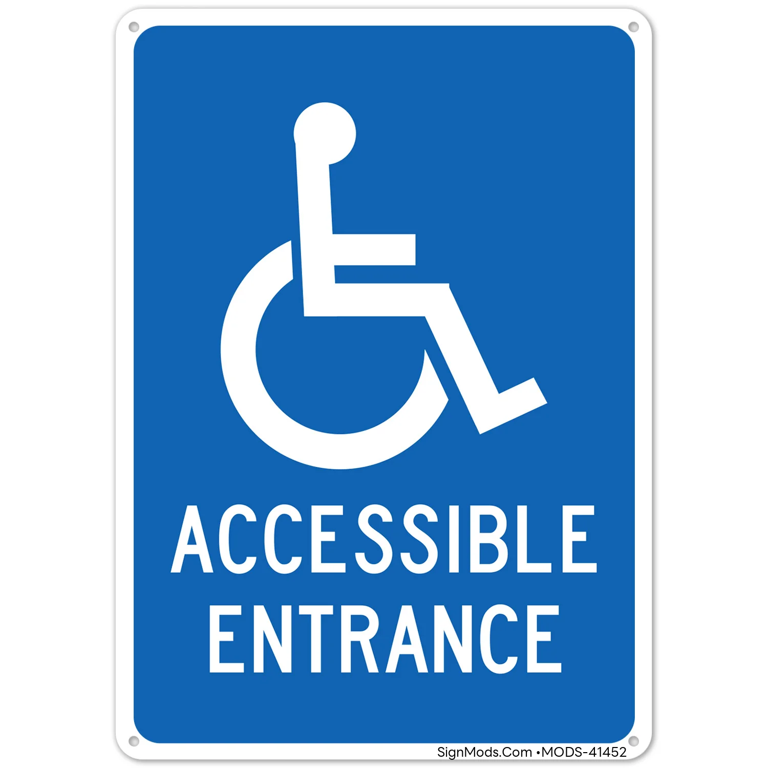 Accessible Entrance Sign Accessible Entrance Sign