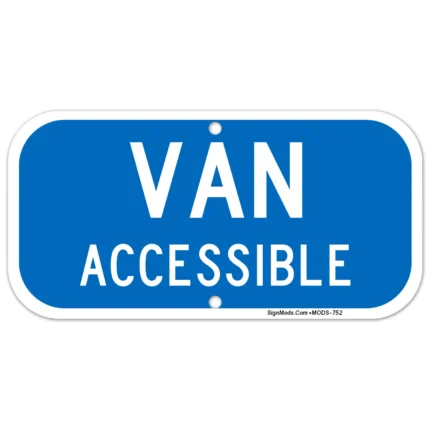 Van Accessible Sign