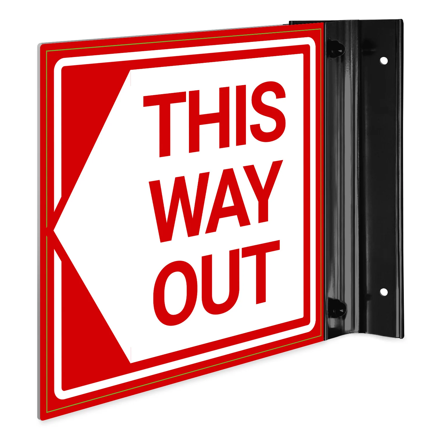 This Way Out Projecting Sign, Double Sided, | Exit Signs | SKU: MODS ...