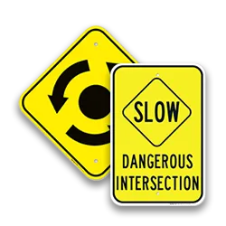 Intersection & Lane Signs