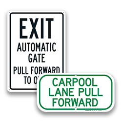 Parking Lot Directional Signs
