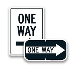 Road Configuration Signs