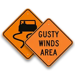 Temporary Visibility & Hazards Signs