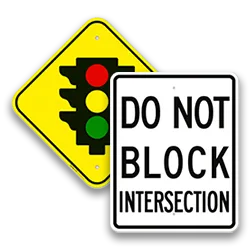 Traffic Signal Signs