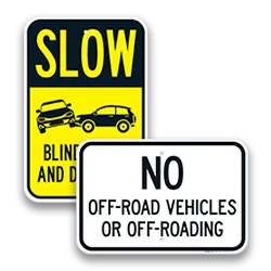 Visibility & Hazards Traffic Signs