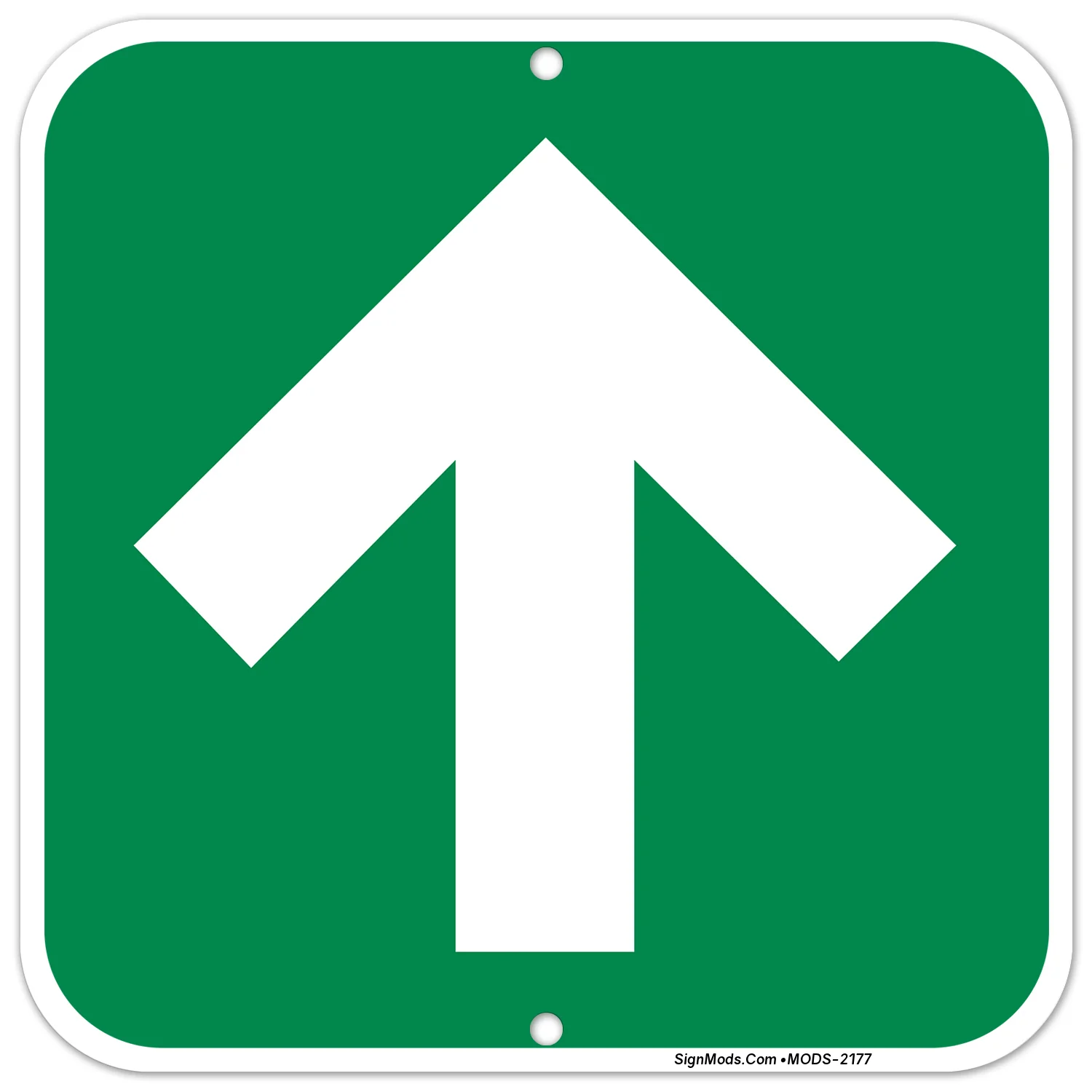 Up Arrow Sign - Green Up Arrow Sign - Green