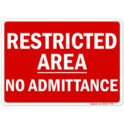 Restricted Area