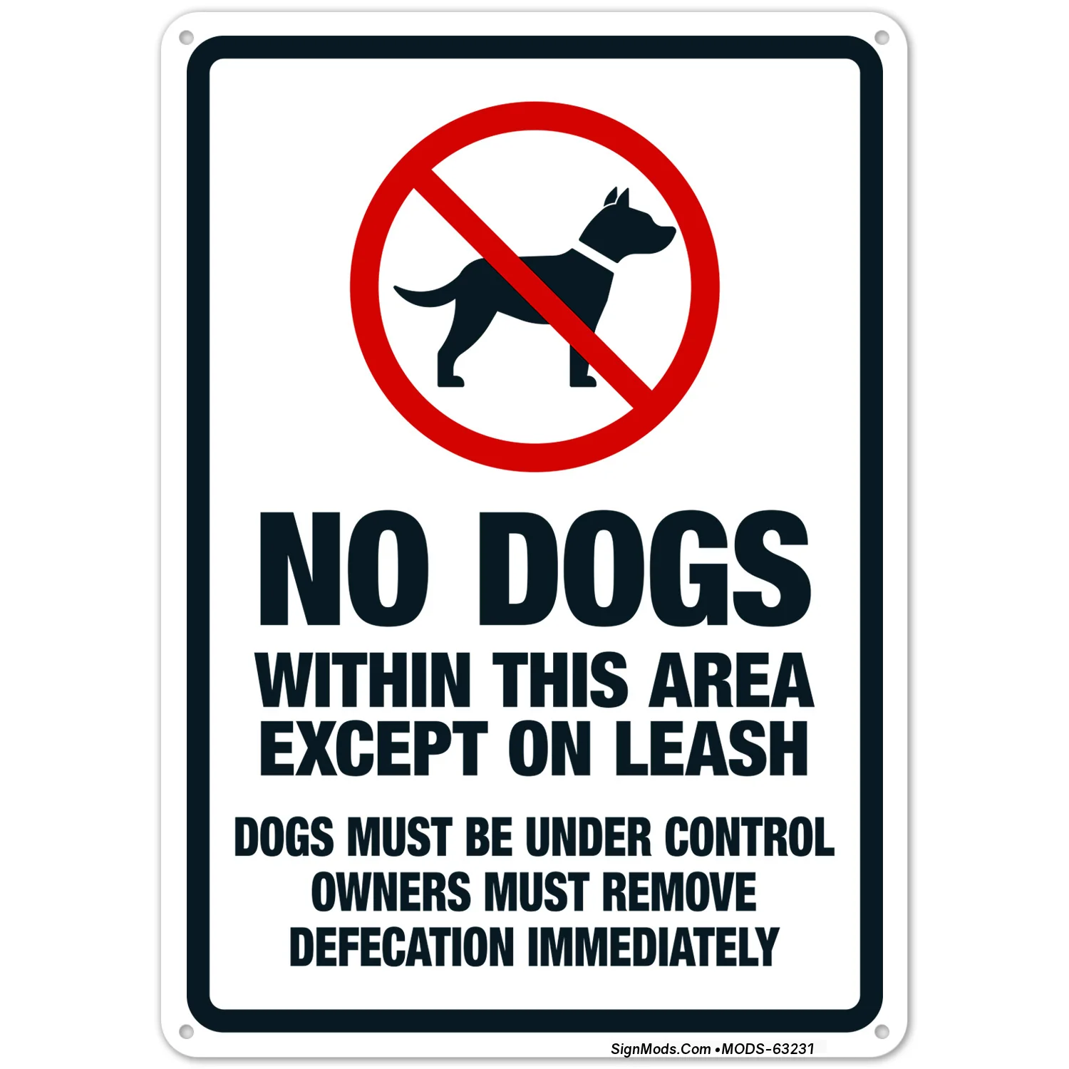 No Pets With Dog Prohibited Graphic No Pets With Dog Prohibited Graphic