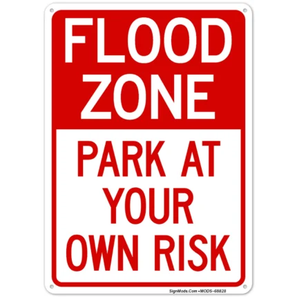 Flood Zone Sign