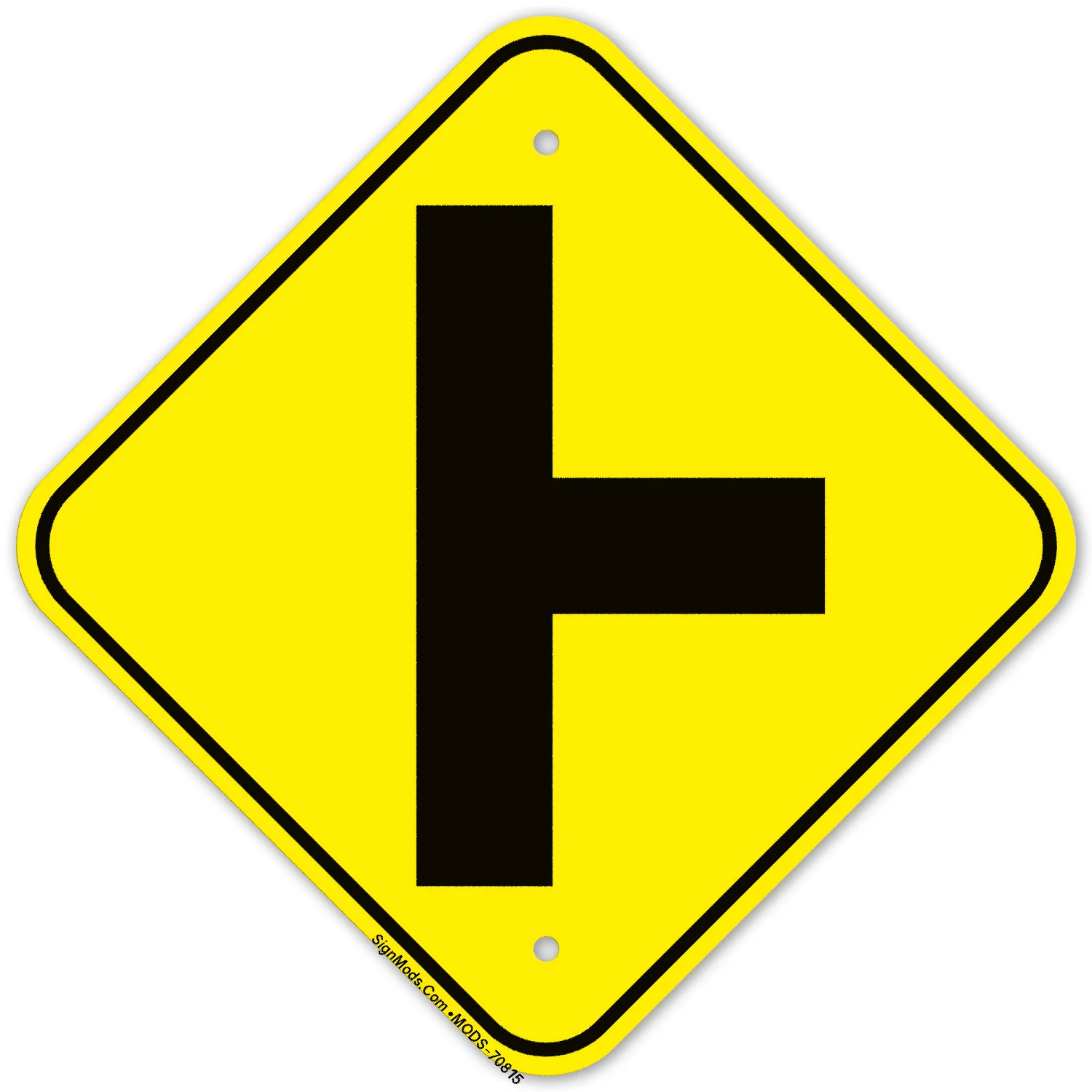 Side Road Right Sign Side Road Right Sign