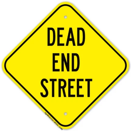 Dead End Street Sign