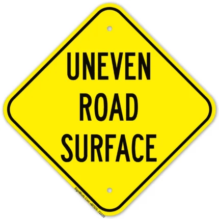 Uneven Road Surface Sign