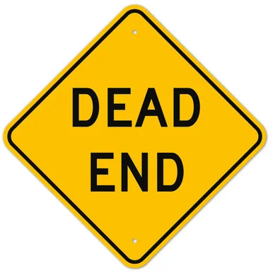 MUTCD Dead End W14-1 Sign