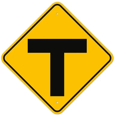 MUTCD T W2-4 Sign