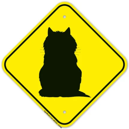 Fatcat Graphic Sign