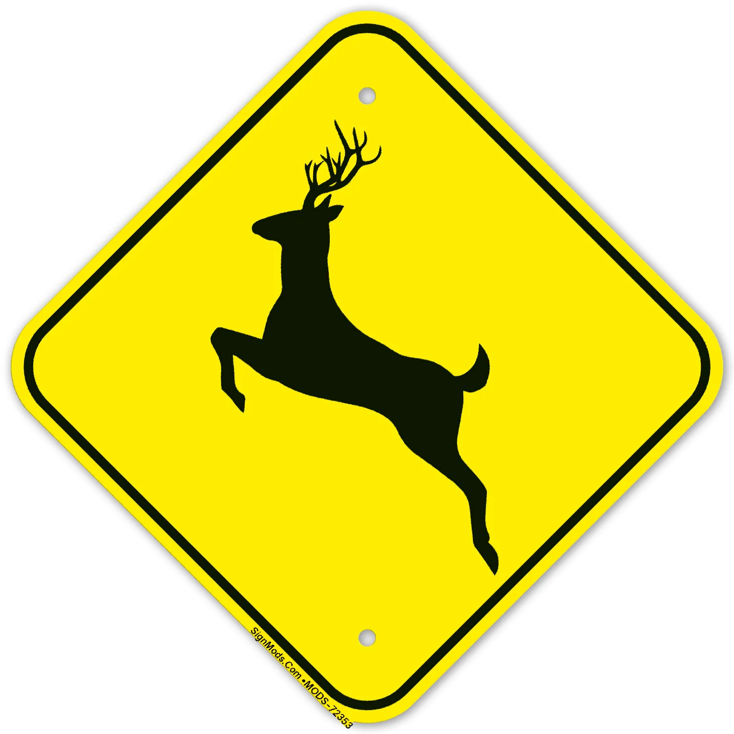 Deer Graphic Sign Deer Graphic Sign