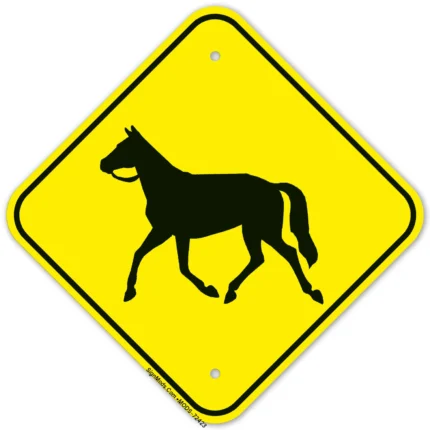Horse Graphic Sign