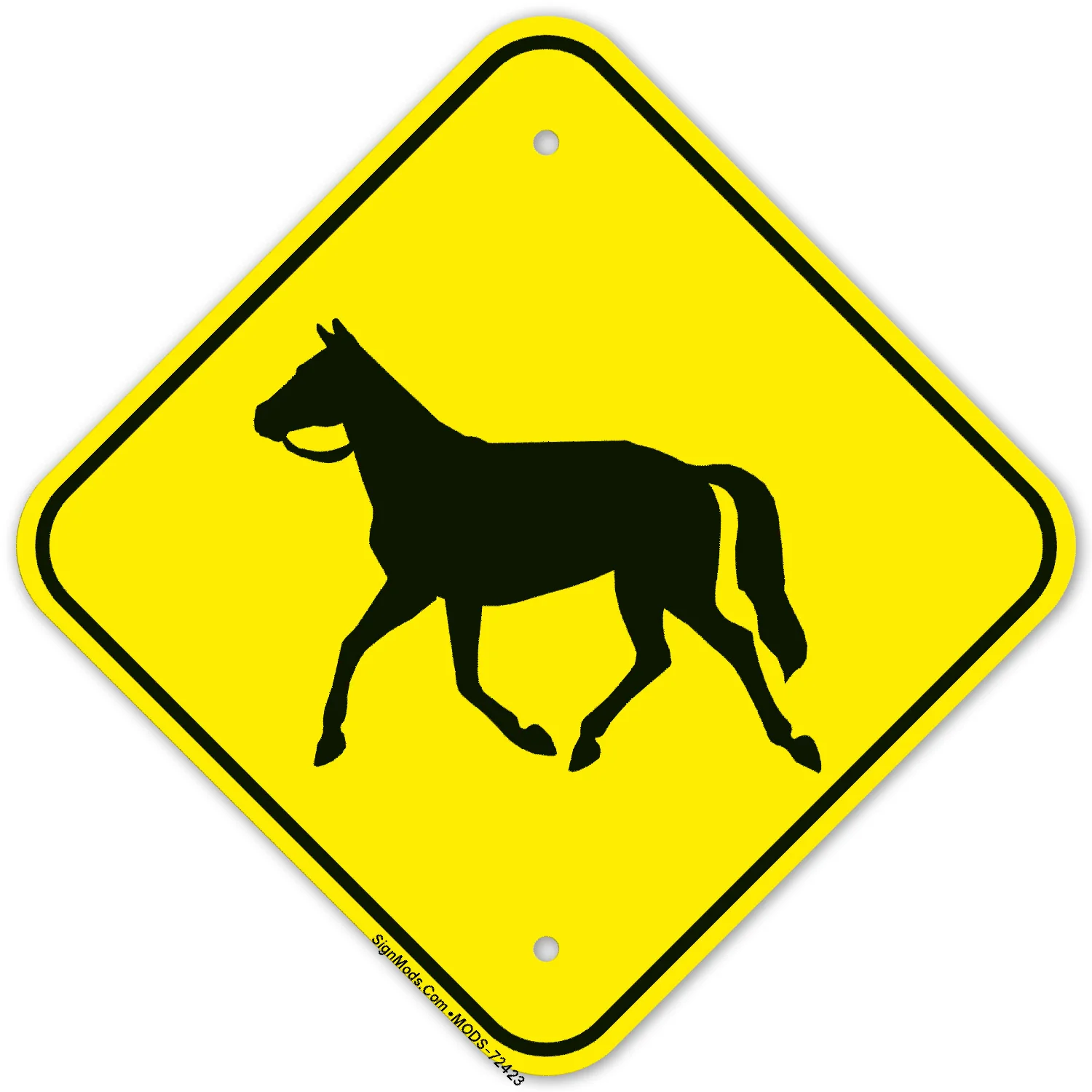 Horse Graphic Sign Horse Graphic Sign