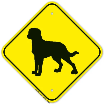 Chessie Dog Graphic Sign