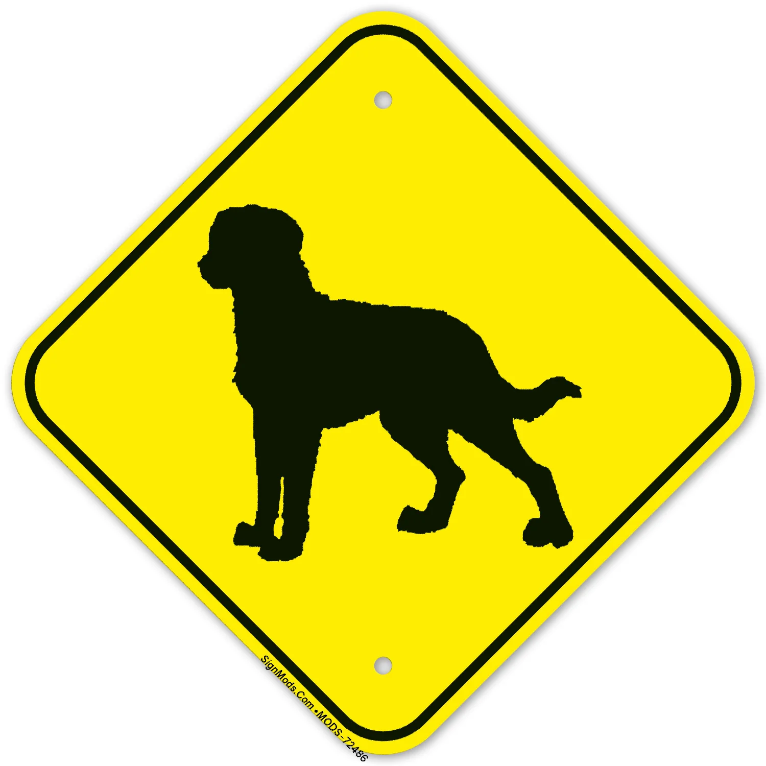 Chessie Dog Graphic Sign Chessie Dog Graphic Sign