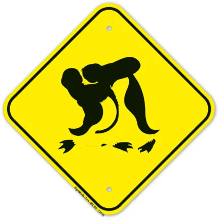 Penguin Dancing Graphic Sign