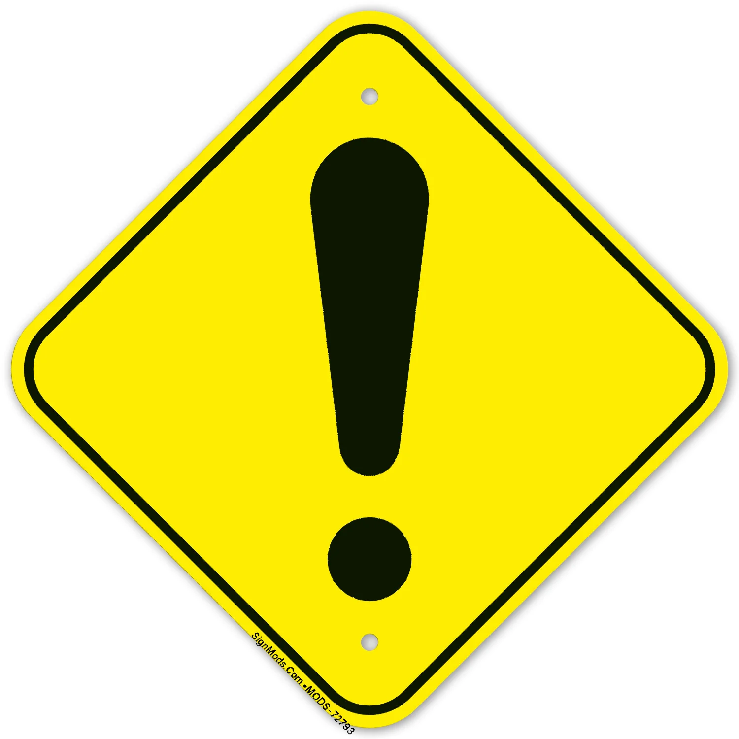 Exclamation Graphic Sign Exclamation Graphic Sign