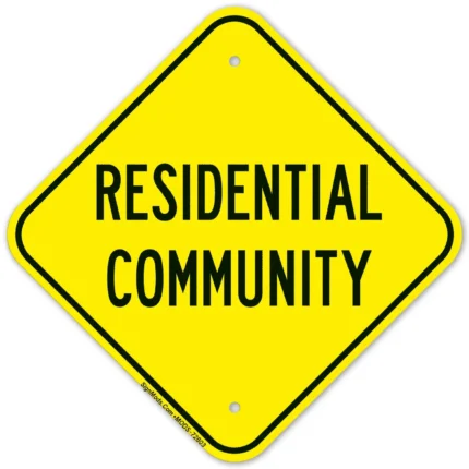 Residential Community Sign