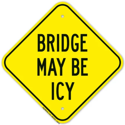 Bridge May Be Icy Sign