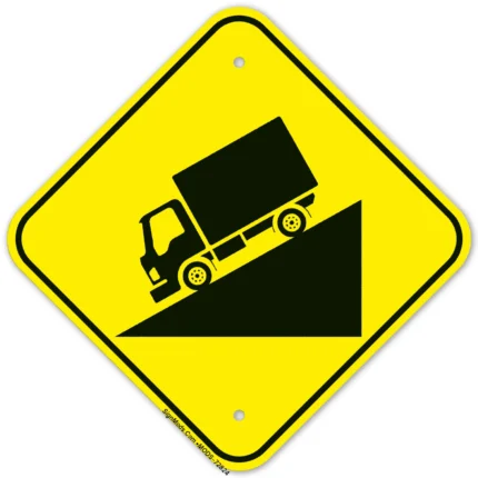 Hill Graphic Sign