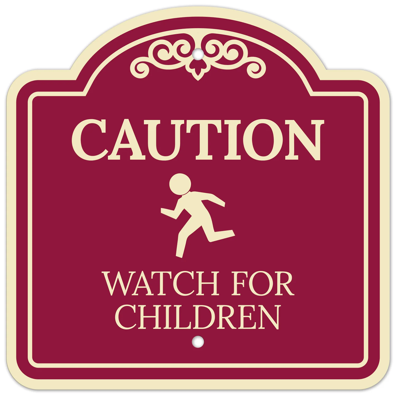 Caution Watch For Children Décor Sign Caution Watch For Children Décor Sign