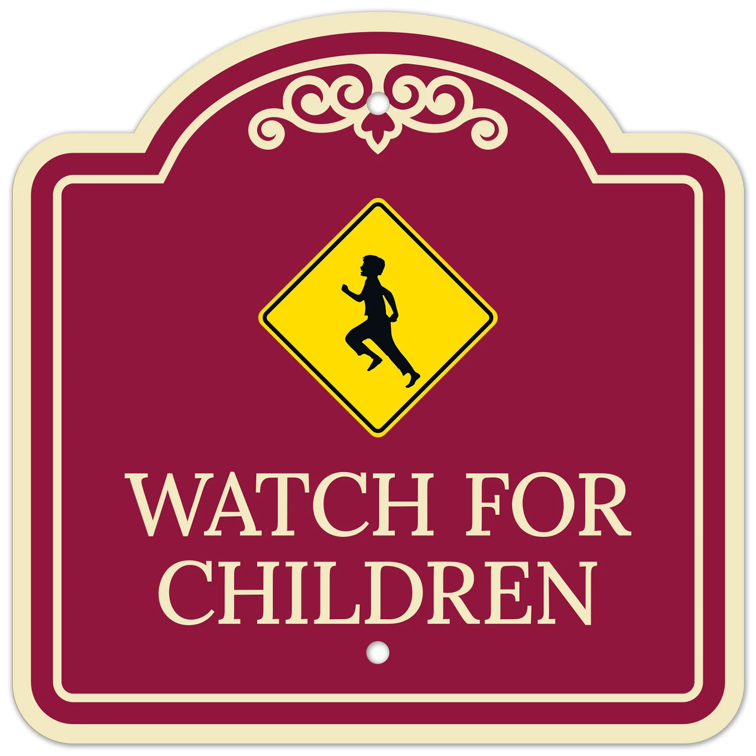 Watch For Children Décor Sign Watch For Children Décor Sign