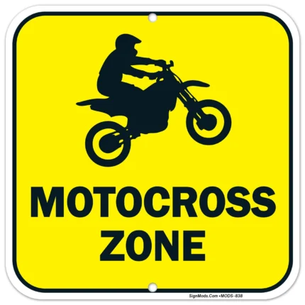 Moto Crossing Sign